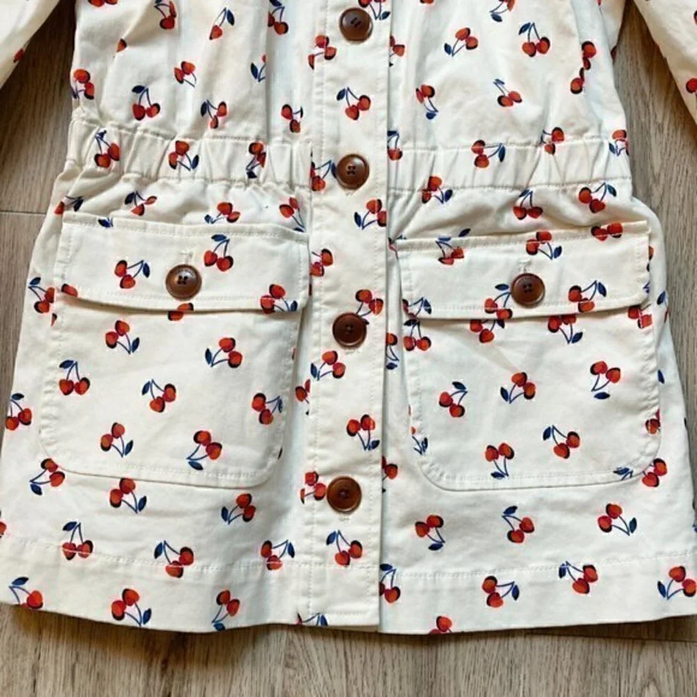 Kate Spade Cherry Toss Jacket Size XXS NWT